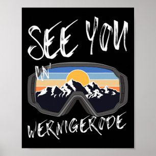 Affiche Voyez-Vous À Wernigerode Allemagne Vacances Ski Go