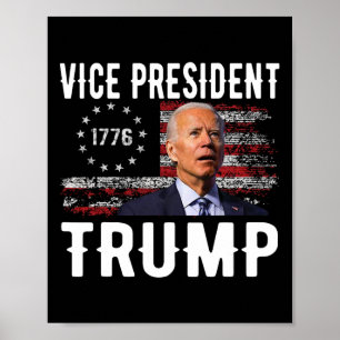 Affiche Vp Trump Funny Biden Election Vp Trump 2024