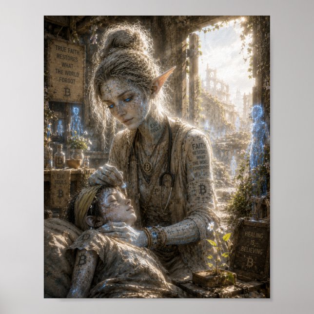 Affiche Vraie Foi / Guérisseur / Petite Maison (Devant)