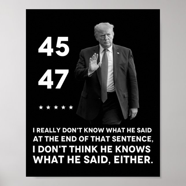 Affiche Vraiment ne sais pas ce qu'il a dit à la fin de ce (Devant)