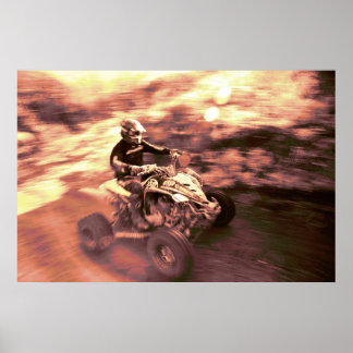 Affiche VTT hors route