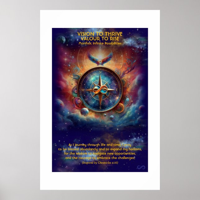 AFFICHE - VTVR-AbstractCompass2A-Poster (Devant)