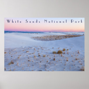 Affiche Vue à couper le souffle White Sands National Park