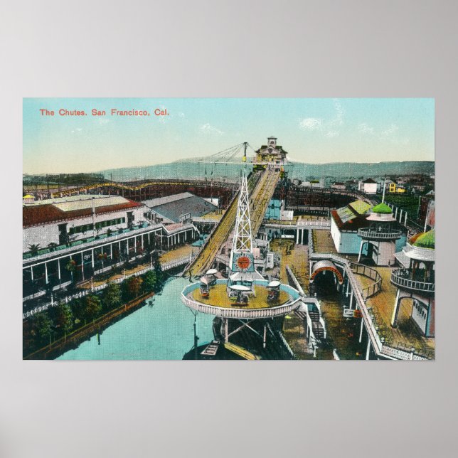 Affiche Vue aérienne des suites (Devant)