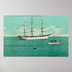 Affiche Vue de Balboa et d'entrer de Sinaloa