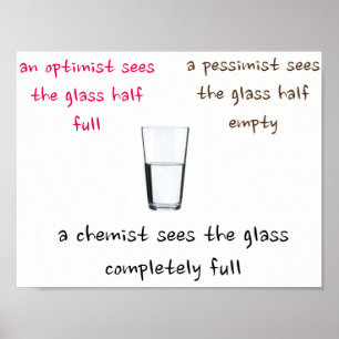 Affiche Vue de chimiste du monde