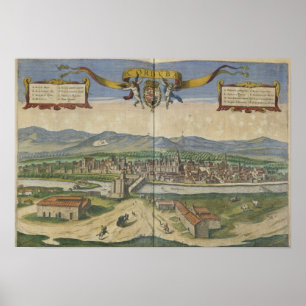 Affiche Vue de Cordoue