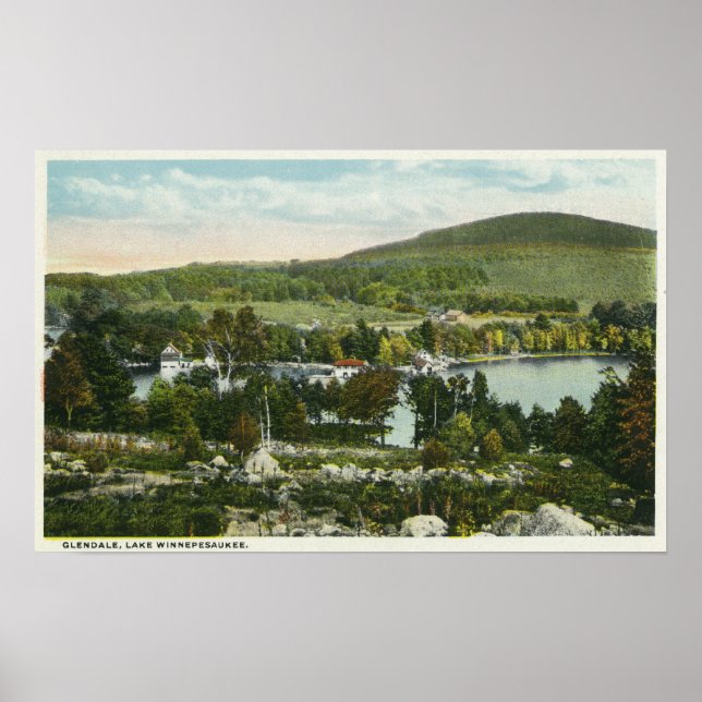 Affiche Vue de Glendale (Devant)