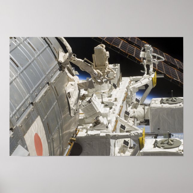 Affiche Vue de gros plan des composants (Devant)