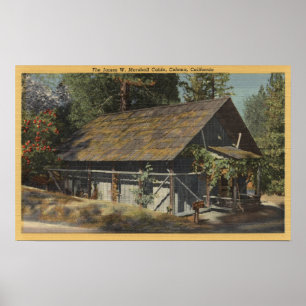 Affiche Vue de James W. Marshall Cabin