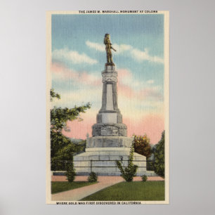 Affiche Vue de James W. Marshall Monument # 1
