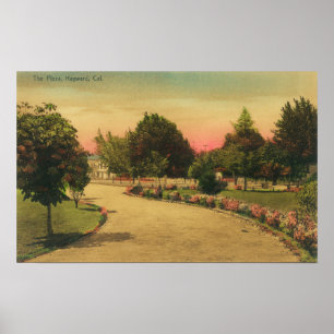 Affiche Vue de la City PlazaHayward, CA