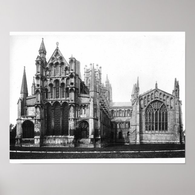 Affiche Vue de la façade est et de la chorale, c.1321-40 (Devant)