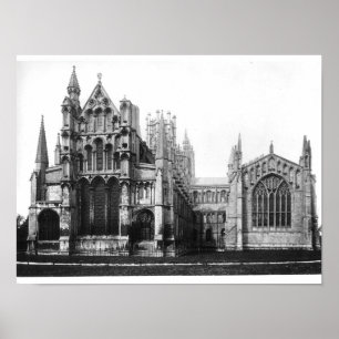 Affiche Vue de la façade est et du choeur, c.1321-40