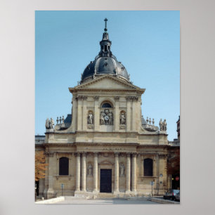 Affiche Vue de la façade, établie 1635-42