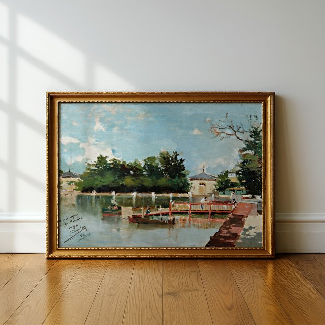 Affiche Vue de la Jetty | Joaquín Sorolla (Créateur téléchargé)