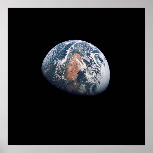 Affiche Vue de la Terre depuis Apollo 10 (Devant)