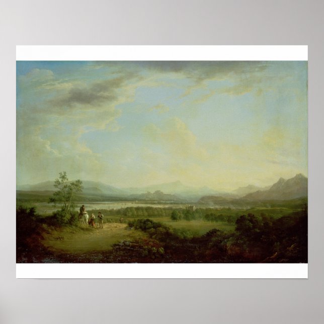 Affiche Vue de la ville de Stirling sur la rivière Forth (Devant)