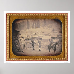 Affiche Vue de la ville de Volcano, Californie (40214)