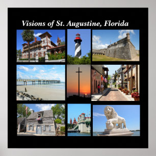 Affiche Vue de l'affiche St Augustine Florida