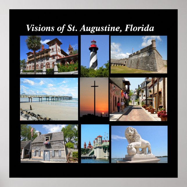 Affiche Vue de l'affiche St Augustine Florida (Devant)