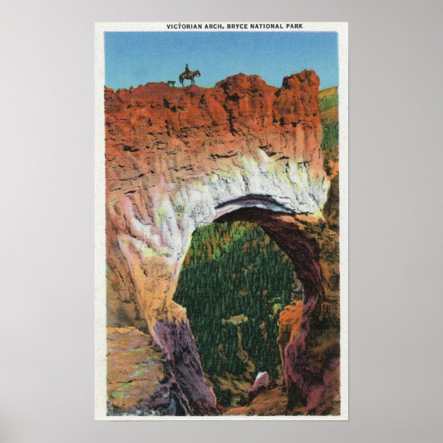 Affiche Vue de l'arc victorien (Devant)