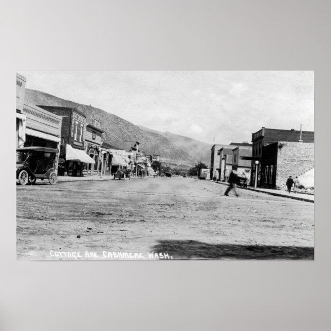 Affiche Vue de l'avenue Cottage (Devant)