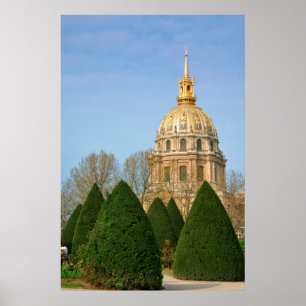 Affiche Vue de l'église du Dôme des Invalides