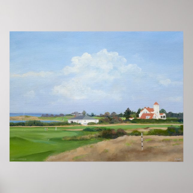 Affiche Vue de l'île de Fishers (Devant)