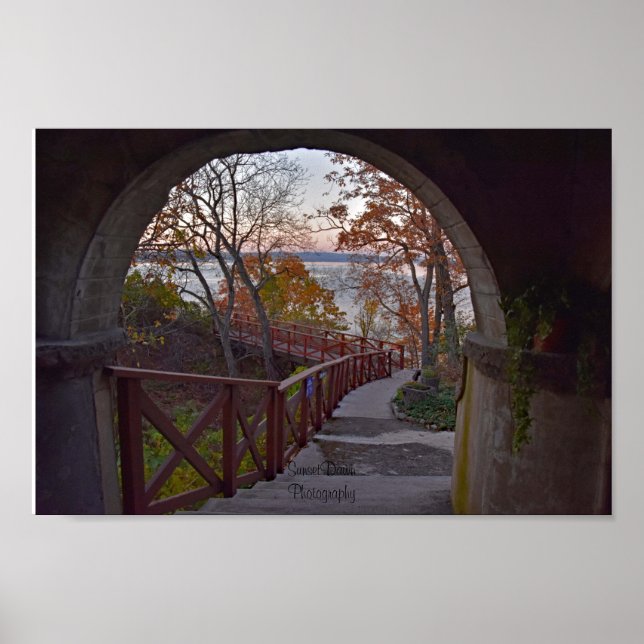Affiche Vue de l'intérieur de la Résidence Bannerman (Devant)