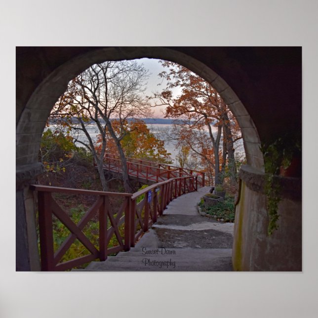 Affiche Vue de l'intérieur de la Résidence Bannerman (Devant)