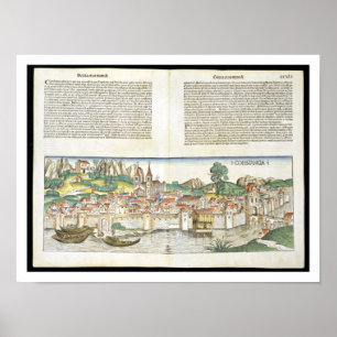 Affiche Vue de l'oeil de l'oiseau sur la Constance de Nure