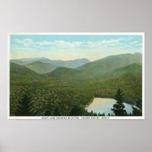 Affiche Vue de McIntyre, de Colden, et de Marcy Mts.