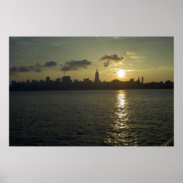 Affiche Vue de NYC 1 (Devant)