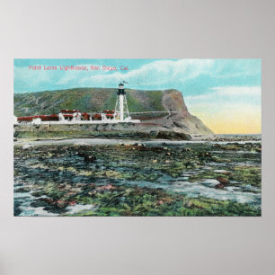 Affiche Vue de Point Loma LighthouseSan Diego, CA