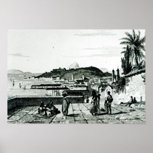 Affiche Vue de Rio de Janeiro depuis l'église