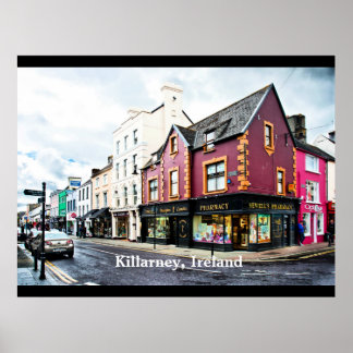 Affiche Vue de rue de Killarney, Irlande