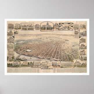 Affiche Vue de Sacramento, Calif. (1293)