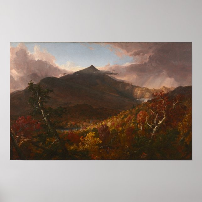 Affiche Vue de Schroon Mountain, NY — Thomas Cole (Devant)