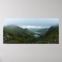 Vue de Snowdon - Panorama