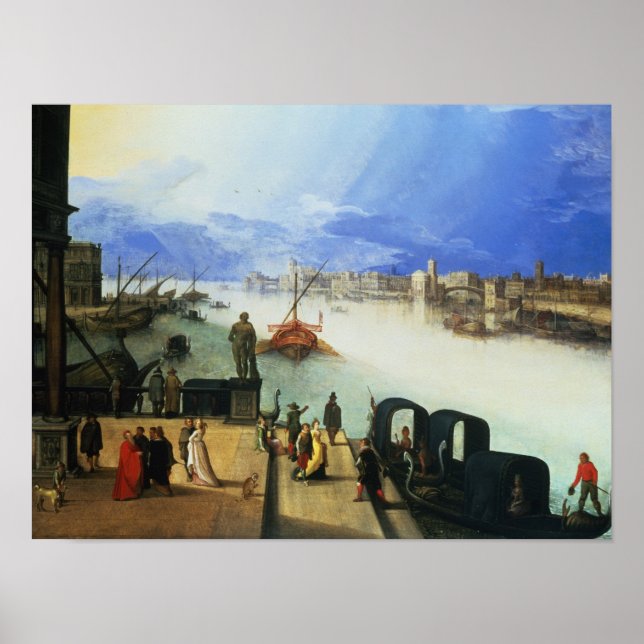 Affiche Vue de Venise 2 (Devant)