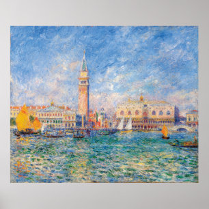 Affiche Vue de Venise par Pierre-Auguste Renoir