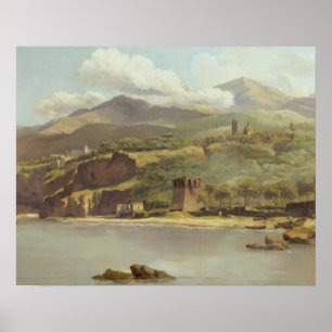 Affiche Vue de Vico Estense de Sorrento vers