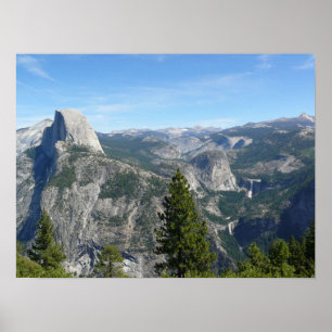 Affiche Vue de Yosemite de Glacier Point, CA