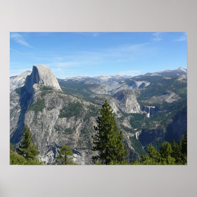 Affiche Vue de Yosemite de Glacier Point, CA (Devant)