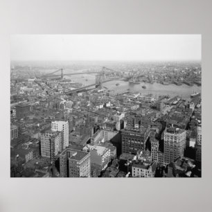 Affiche Vue d'ensemble de New York