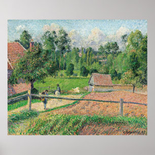 Affiche Vue depuis la fenêtre de l'artiste Camille Pissarr