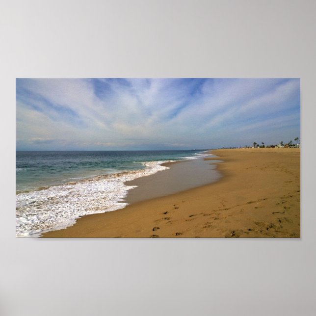 Affiche Vue depuis le Wedge, Newport Beach, Californie (Devant)