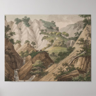 Affiche Vue des craies de Møn (1802 - 1803)