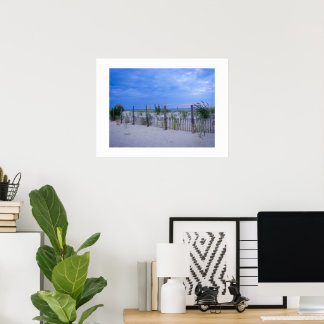 Affiche Vue des dunes du parc Seaside, août 2017 par S.N. 